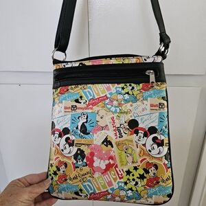 Disney Black Crossbody Bag with Iconic Style